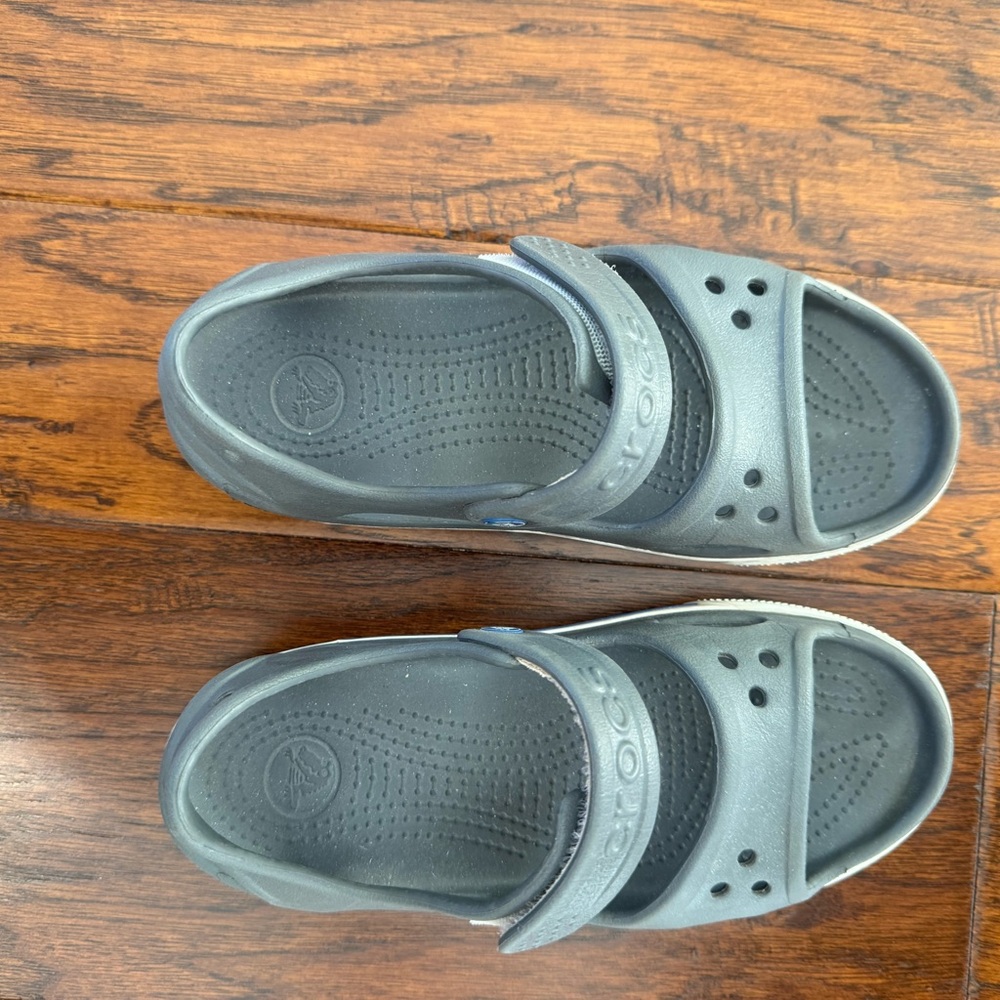 Crocband Sandals Grey Size J3 CROCS
